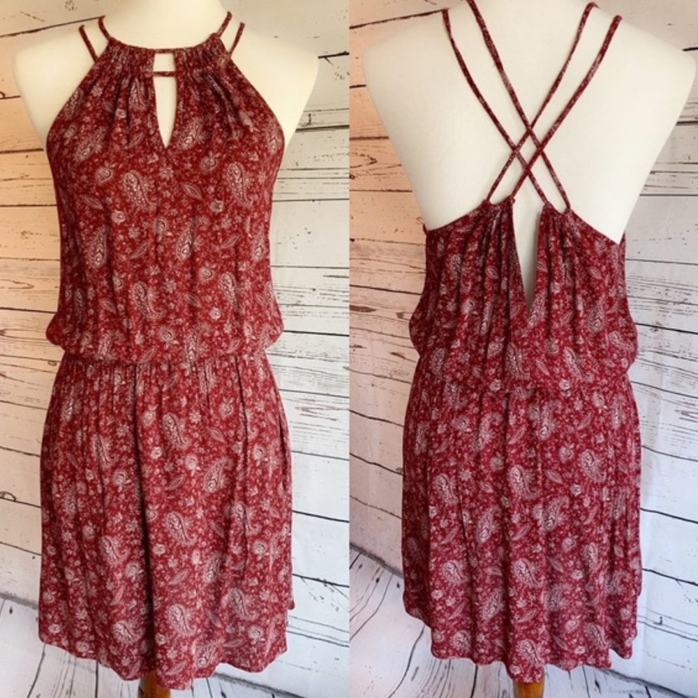 American Eagle Paisley dress
